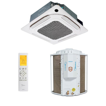 Ar-condicionado Inverter Cassete 4 Vias MIDEA CASSETE 4 VIAS CONNECT WIFI BREZZE MIDEA