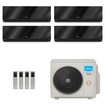 Ar-condicionado Multi Split Black Edition Inverter MIDEA 36.000 BTUs - 4 Ambiente