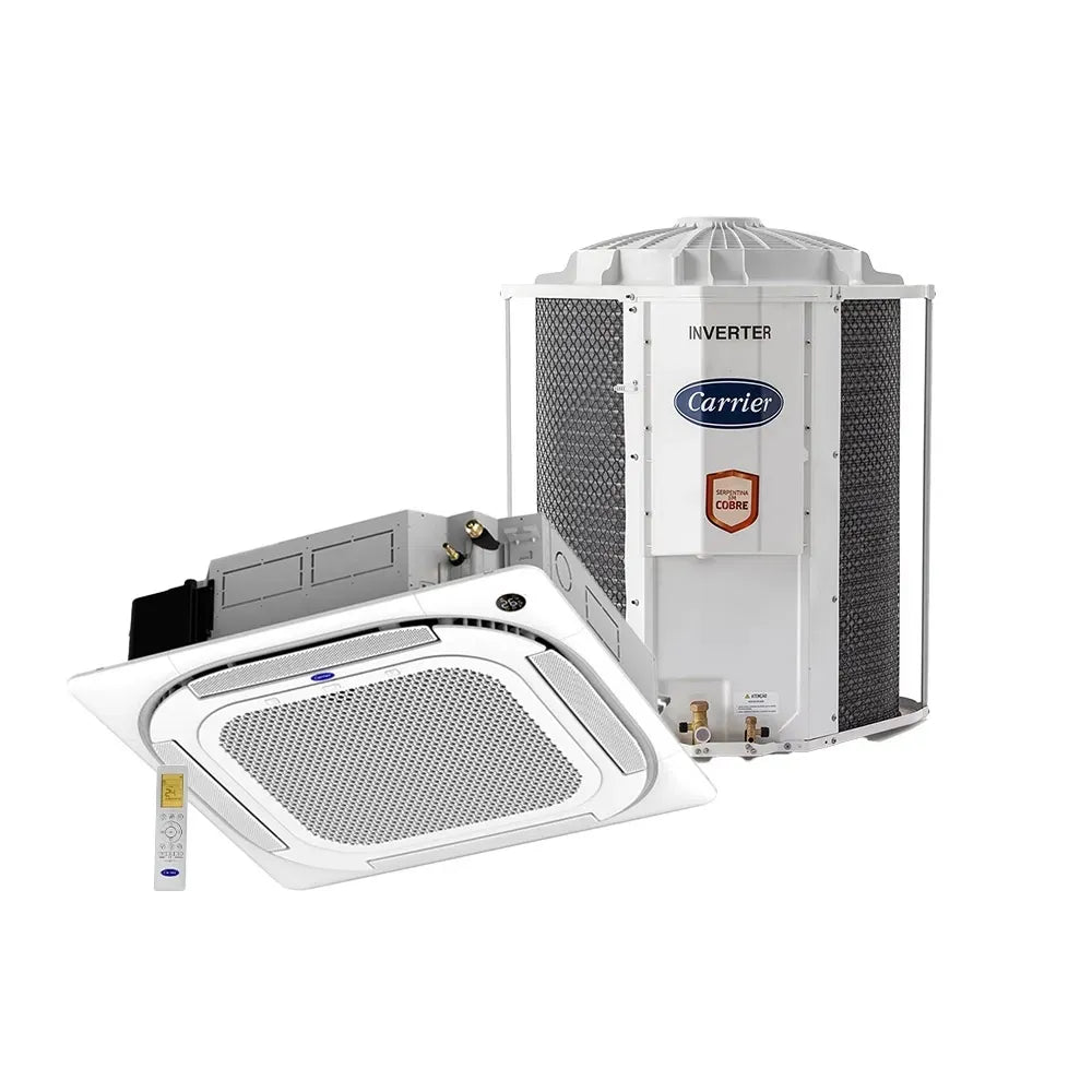 Ar-condicionado Inverter Cassete 4 Vias CARRIER CASSETE INVERTER 4 VIAS WIFI Q/F